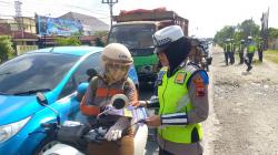 Satlantas Polres Blora Utamakan Edukasi Pengendara di Operasi Keselamatan Candi 2026