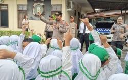 Polsek Pahandut Palangka Raya Terima Kunjungan Edukatif Anak RA Muslimat NU, kenalkan Tugas Polisi