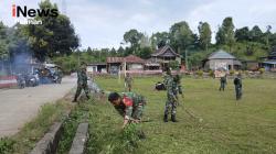 TMMD ke-127 Sasar Jalan Menuju Desa Lenggo, TNI Mulai Bersih-Bersih Lokasi