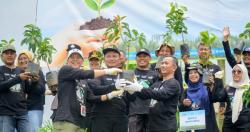 15.000 Bibit Pohon Bersemi di Bukit Kasturi Lereng Gunung Slamet, Aksi Keren Pemkab Banyumas-Telkom