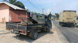 Adu Keras di Jalur Medan–Tebing Tinggi, Sopir Mobil Bak Terbuka Tewas di Sergai
