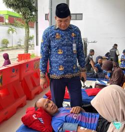 Sambut Ramadhan, Terminal Tingkir Salatiga Gelar Bazar Sembako Murah dan Donor Darah