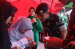 Peringati HUT ke-76 Kavaleri, Yonkav 11/MSC Gelar Bhakti Sosial dan Trauma Healing di Langkahan