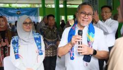 Zulkifli Hasan Cek Program Makan Bergizi Gratis di Gowa Jelang Ramadan