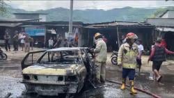 Perbaiki Rollbar di Bengkel Las, Mobil di Baleendah Malah Terbakar