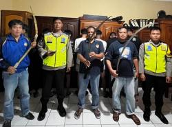 Konvoi Bersenjata Tajam, Tujuh Remaja Diduga Hendak Tawuran Diamankan Polisi di Buayan Kebumen