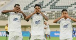 Selebrasi Ikonik Bintang Arsenal Warnai Kemenangan PSM Makassar atas PSBS Biak