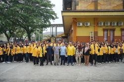 Pengabdian Masyarakat, 122 Mahasiswa UKM P2 Jurnalistik Unigoro Turun ke 6 Desa di Bojonegoro