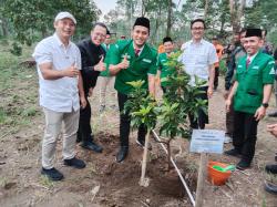 Hijaukan Lereng Merapi, Ansor Jateng Gandeng BUMN Bangun Ekonomi Berbasis Lingkungan