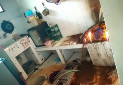 Gas Bocor Nyaris Picu Kebakaran Rumah di Bayuning, Penghuni Sempat Tersambar Api