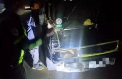 Adu Banteng Pikap dan Motor di Batujaya, Satu Orang Tewas Ditempat