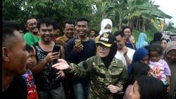 Dikeluhkan Warga dan Viral, Bupati Pesawaran Tinjau Jalan Rusak Pujorahayu