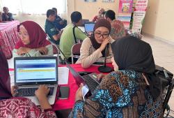 Perluas Layanan Asistensi Pengisian SPT, KPP Semarang Tengah Buka Pojok Pajak di Kelurahan