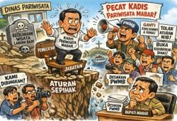 PWMB Tuntut Evaluasi Kadis Pariwisata Mabar, Nilai Aturan Media Sepihak dan Membungkam Pers