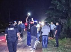 Polisi Gelar Pra Rekonstruksi Penemuan Mayat di Tjilik Riwut Km 50,4, Palangka Raya