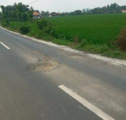 Jalan Alternatif Simpang ABC–Pekon Mataram Sudah Rusak