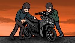 Motor Curian Belum Terjual, Pelaku Langsung Dibekuk Polisi di Makassar