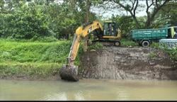 Cegah Banjir, Dinas PUBMSA Sidoarjo Intensifkan Normalisasi Sungai