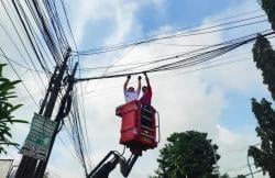 Kabel Optik Semrawut Ditertibkan, Pemda Bakal Bangun Ducting Bawah Tanah