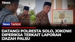 Jokowi Mendadak Datangi Polresta Solo, Diperiksa 2,5 Jam Terkait Kasus Ijazah Palsu