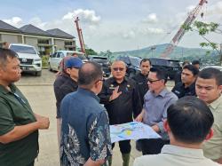 Sidak Lokasi Banjir, DPTR DAN DPMPTSP Kabupaten Bogor Evaluasi Pembangunan di Sentul City