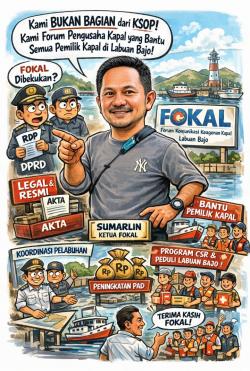 Ketua FOKAL Labuan Bajo Angkat Bicara: Kami Bukan Bagian dari KSOP!