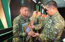 Brigif 6/TSB/2 Kostrad Raih Penghargaan Kartika Award sebagai Satker Terbaik Peraih WBK