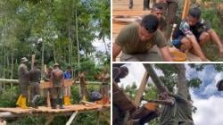 Jembatan Darurat di Wewewa Timur Selesai, Anak-Anak Kini Aman Berangkat ke Sekolah