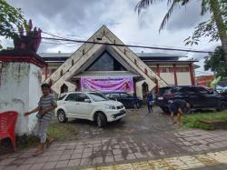 Sekretariat PWI Gowa Sengaja Ditutupi Spanduk Istri Wakil Bupati, Etika Dipertanyakan