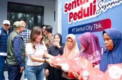Sentul City Hospitality Group Salurkan Bantuan Kepada Korban Banjir di Kawasan Sentul