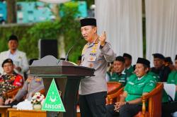 Kapolri Ajak GP Ansor dan Banser Perkuat Sinergi Jaga Stabilitas Nasional