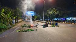 Tabrak Lari di Jalan Ahmad Yani Sorong, Warga Sorpus Blokade Jalan Utama, Polisi Turun Tangan