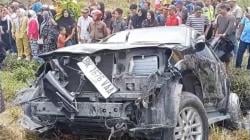 Tragis! Dua Anak Tewas Usai Minibus Dihantam KA Putri Deli di Perlintasan Tanpa Palang