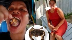 Tragis! Demi Konten, Food Vlogger Tewas Usai Santap Kepiting Setan Beracun