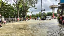 Banjir 50 Cm Lumpuhkan Kota Purwodadi, Jalur Grobogan–Solo Macet Total