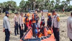 Pencarian Nelayan di Pantai Oetune, Cuaca Ekstrem dan Gelombang Tinggi Jadi Kendala Tim SAR