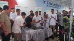 Gubernur Banten Andra Soni resmikan Pos Kesehatan Merah Putih di Stasiun Rangkasbitung