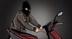 Motor Pelajar Hilang Saat Pawai Tarhib Ramadan di Alun-Alun Rangkasbitung