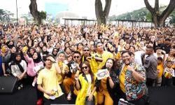 Bawa Mimpi ke Jalanan, Ratusan Anak Muda Medan Gelar Parade Piyama di Lapangan Merdeka