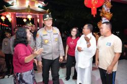 Pastikan Ibadah Imlek Aman, Kapolda Kalteng Sambangi Vihara Avalokitesvara Budhayana Palangka Raya