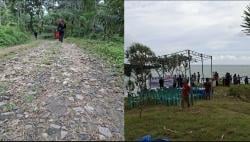 Jalan Titik Pantau Hilal di Pangandaran Rusak Parah, Warga: Setiap Tahun Dipakai, Kenapa Dibiarkan?