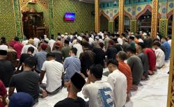 Cahaya Ramadan di Balik Jeruji, Keteduhan Tarawih  di Lapas Pekanbaru