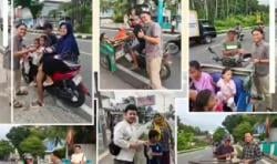 Jumat Berbagi ULP PLN Pangandaran, Petugas Listrik Turun ke Jalan Sasar Warga Kecil