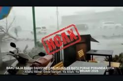 Hoaks, Video Viral Jombang Hancur Total Diterjang Puting Beliung
