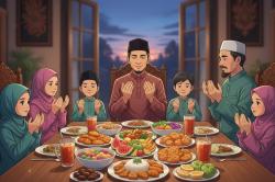 Buka Puasa Wilayah Medan Hari Ini Jatuh Pukul 18.43 WIB