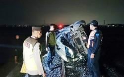 Kecelakaan Maut di Tegowanu Grobogan: Sigra Dihantam KA Pandalungan, 3 Warga Jepara Tewas