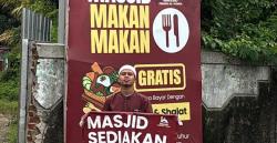 Masjid Makan-Makan di Majalaya, Setahun Berdiri Sudah 125 Hari Berbagi
