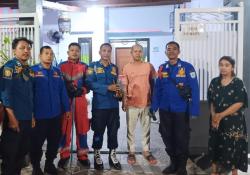 Masuk ke Dapur Warga, Ular Sawah di Kota Probolinggo Berhasil Dievakuasi