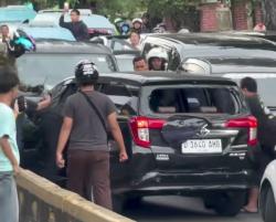 Viral Mobil Lawan Arah hingga Diamuk Massa di Gunung Sahari, Pelaku Diamankan Polisi