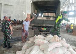 Bantu Kesulitan Masyarakat, Kodim TTU Salurkan 100 Sak Semen untuk Pembangunan Rumah Ibadah